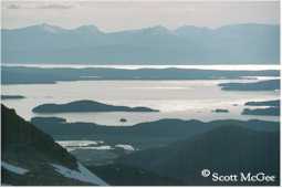 Lynn Canal and the Chilkat Range
