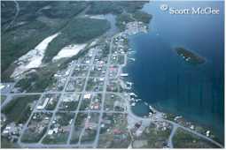 The town of Atlin, British Columbia